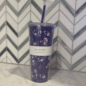 Vera Bradley‎ Travel Tumbler with Straw - 24 oz